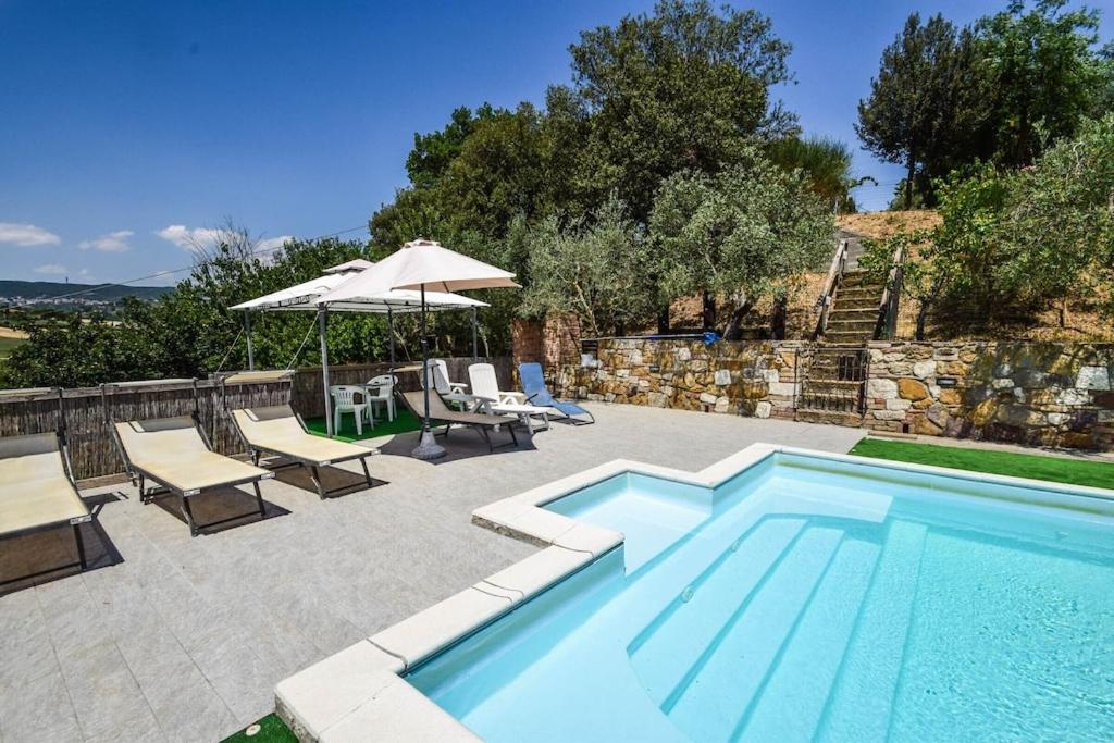 Agriturismo Podere Biancospino Piscina Privata Chianciano Terme Exterior photo